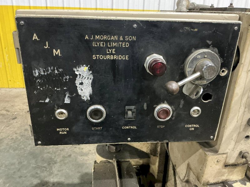 48" X 1/8" MORGAN MODEL #SC4125 MECHANICAL POWER METAL SHEAR: YOBRO #26215