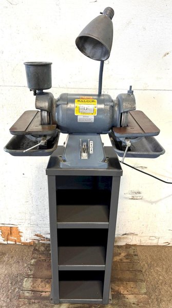 6&quot; Baldor D.E. Carbide Grinder 500, Pedestal Base, 1/2 HP, 1 Phase