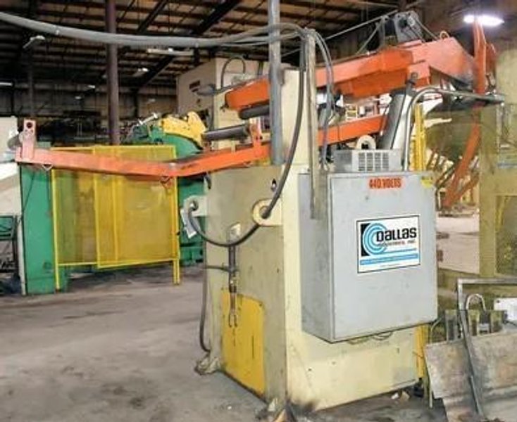 Dallas Industries Space Saver Coil Feed Line 10,000 Lbs. x 24" Wide