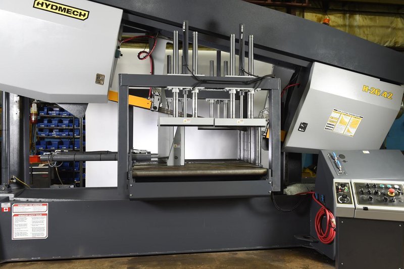 NEW 26"H x 42"W HYD-MECH H-26/42 SEMI AUTOMATIC HORIZONTAL BAND SAW