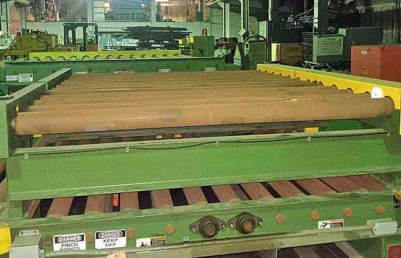 Conveyor, Banding Line, Braner, 10,000 lbs. STOCK# 4349