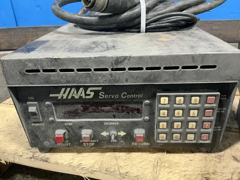 HAAS 9” DIAMETER SERVO CONTROLER, ROTARY TABLE