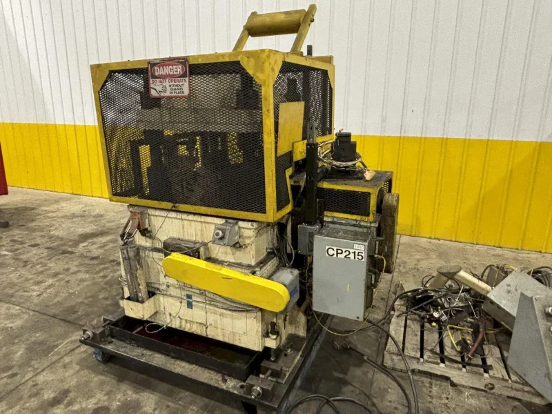 4-POST CUTOFF PRESS AND SERVO DIE ACCELERATOR. STOCK # 0991225