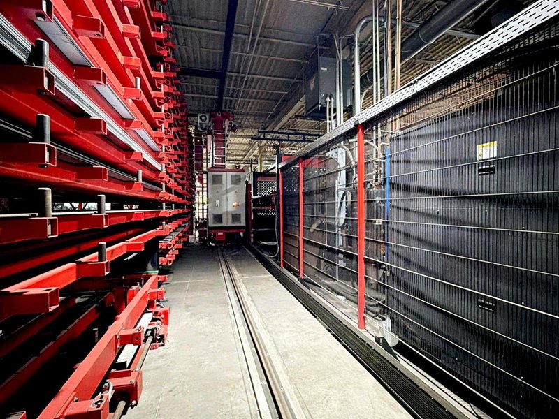 Kasto Uniline Sheet Metal In-Line Storage System
