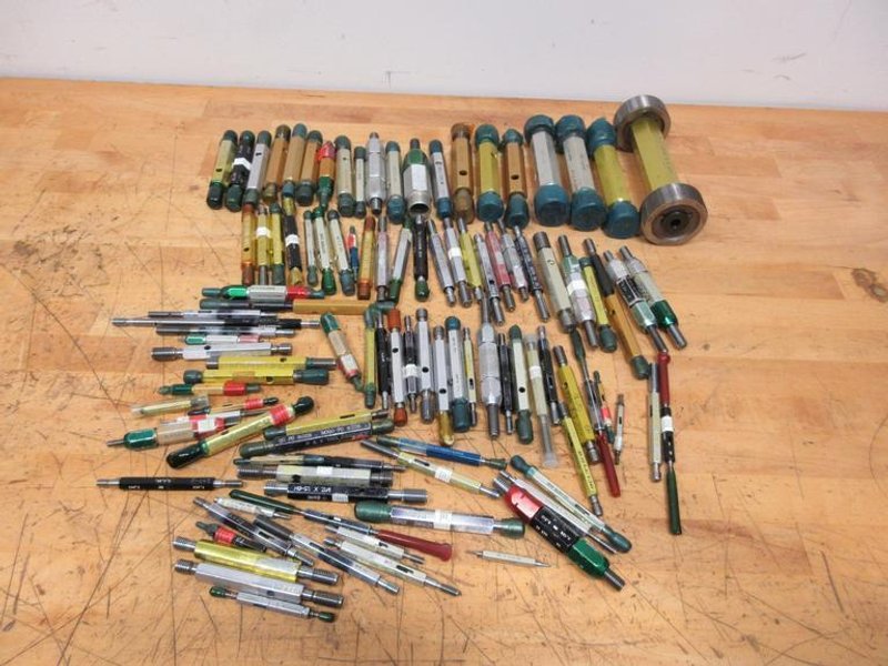 Threaded ID Go/No-Go Gauges, Metric Sizes from M2 - M65, Various Brands 	- Auction Item