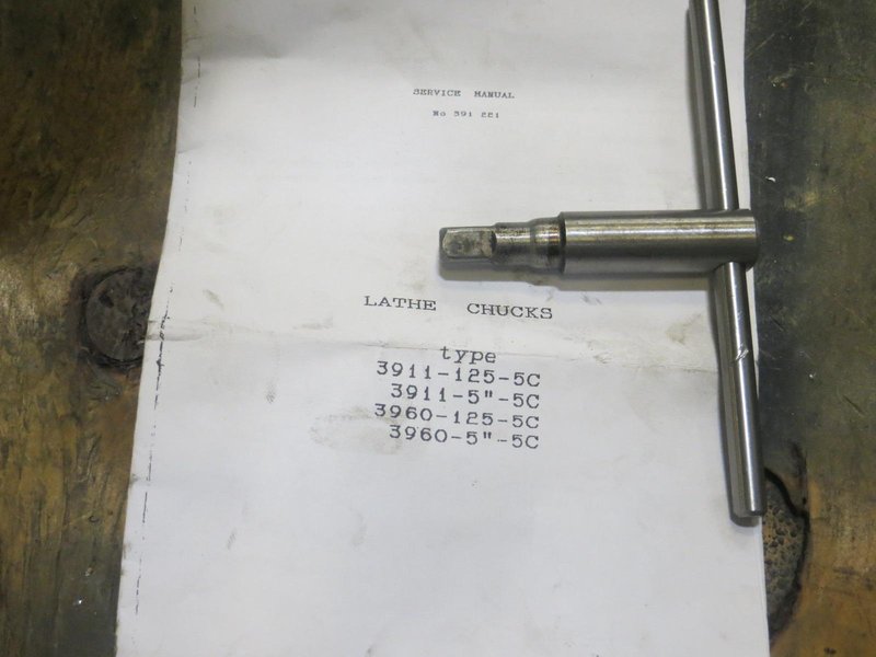 Bison 8245-125-6 5&quot; - 6 Set Tru Collet Chuck, 5 C Collet Chuck - Auction Item