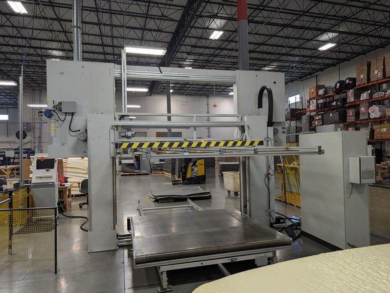 FEMA EVO 1.1 GIOTTO Horizontal Foam Cutting System, 2018 – Heavy-Duty Precision Block Cutter