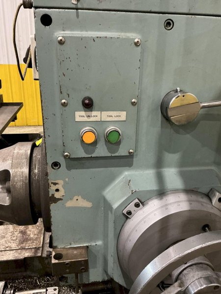 4" NOMURA MODEL #B-100WP TABLE TYPE HORIZONTAL BORING MILL 50 TAPER 96" TRAVEL: YOBRO #25193