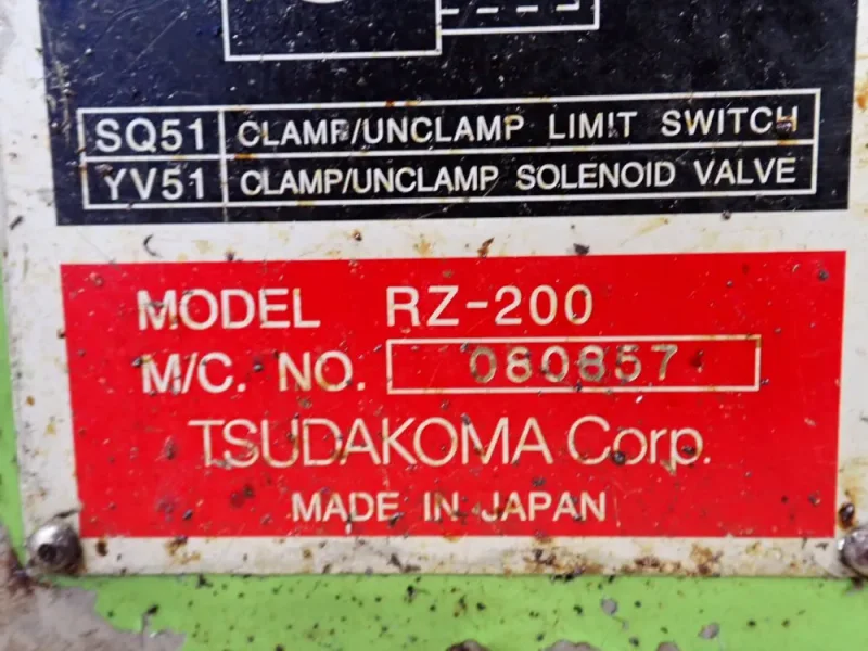 TSUDAKAKOMA CORPORATION INDEXER  -  RZ-200