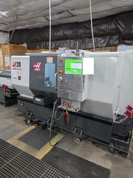 Haas ST-20 CNC Lathe, 2017 – Bar Feeder, Tailstock