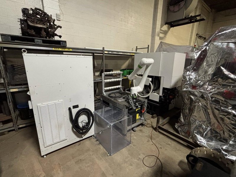 Fanuc C400IC Wire EDM, 2021 – CNC EDM w/ Auto Threader, Fanuc Robot a-C400ib Rotary