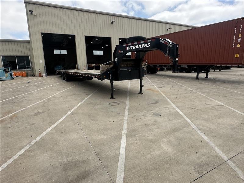 PJ LD402 Trailer, 2023 – 40 Ft Gooseneck Lowboy, Dual Tandem, 25,000 GVWR