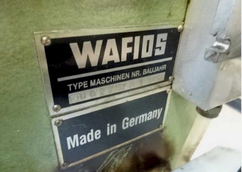 Wafios Model FTU-0 Spring Coiling Machine