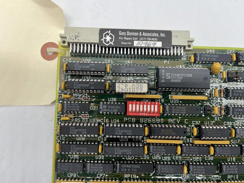 PCB 826827 REV C CINCINNATI INC ASSY 826828 REV E STOCK #15835