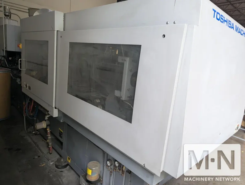 200 TON 15 OZ TOSHIBA MODEL EC200SXV50-8B ELECTRIC INJECTION MOLDING MACHINE MFG 2010