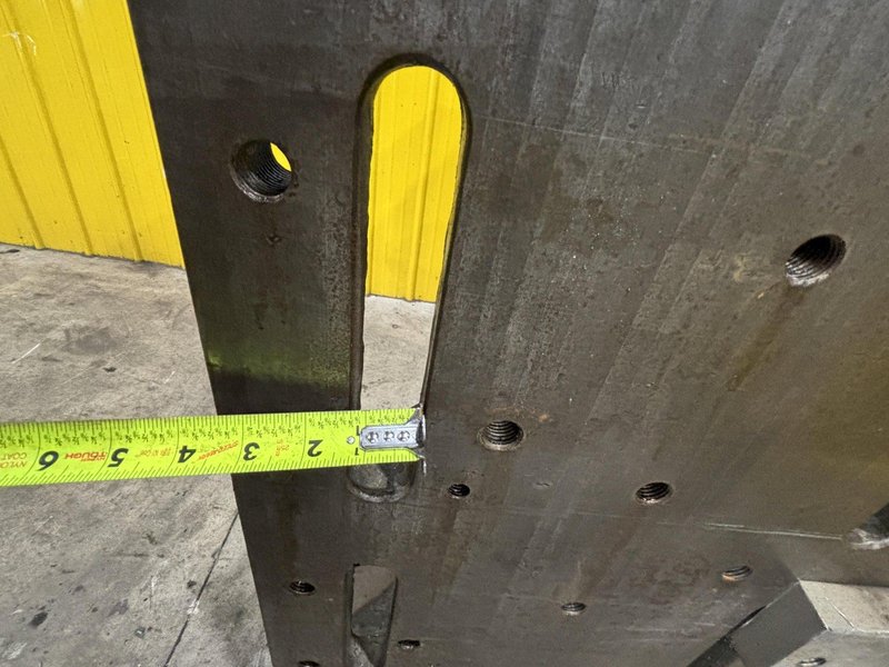 72&quot; H X 36&quot; W STEEL SLOTTED ANGLE PLATE: STOCK #23589