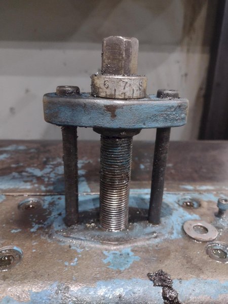 14 STAND X 2” TISHKEN MODEL #14-MW-2 ROLLFORMER 8" ROLL SPACE: YOBRO #24861