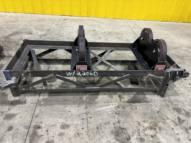 3/8" REED WEBB MODEL #M4 OFFSET FORMING ROLLS W/ SUPPORT TANK ROLLS: STOCK #22060