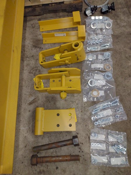 3 TON X 11&#039; GORBEL WALL MOUNT JIB CRANE, 2023 NEVER INSTALLED: STOCK #22116