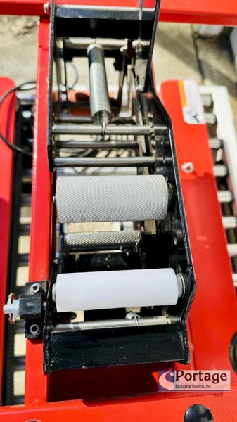 Eagle T100 Carton Sealer  |  Side Driven Belts  |  Top and Bottom 3” Tape Heads  |  Adjustable Carton Sealer