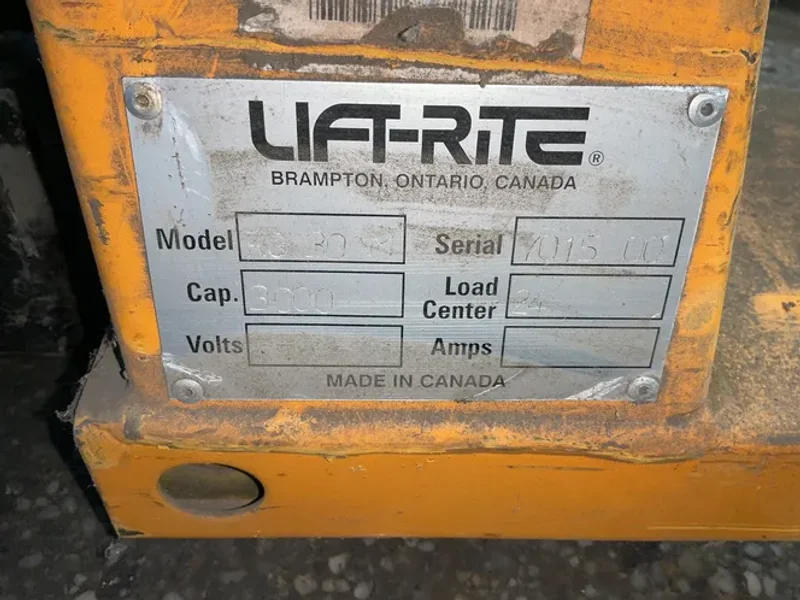 LIFT-RITE 3000 LBS ERGO 3000 NOMIC PALLET JACK   -  RG30M