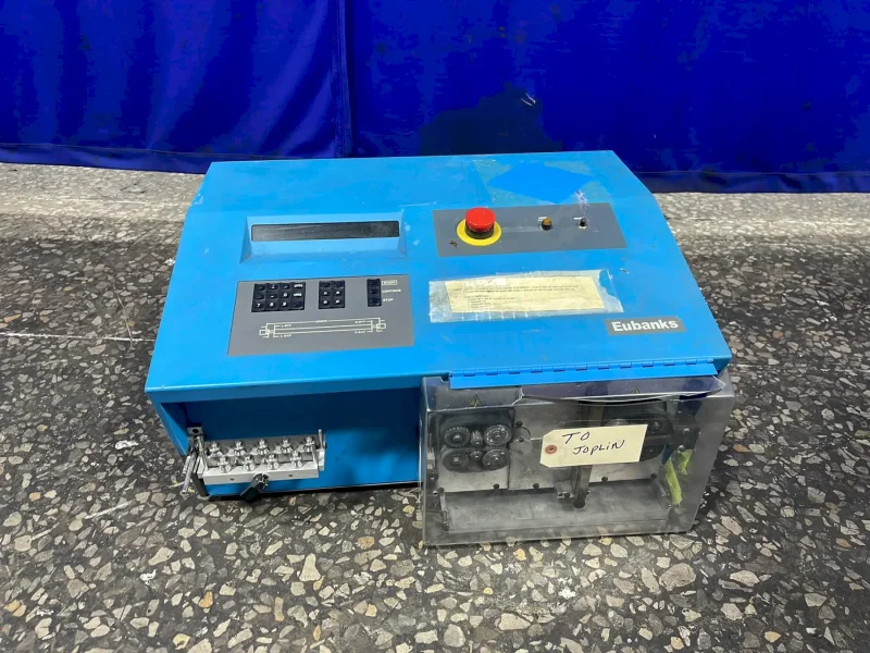 EUBANKS AUTOSTRIP 8000 AUTOMATIC WIRE CUTTER AND STRIPPER  -  8000-01T