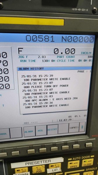 2010 Hyundai SKT210SY CNC  Turning Center (#5532)