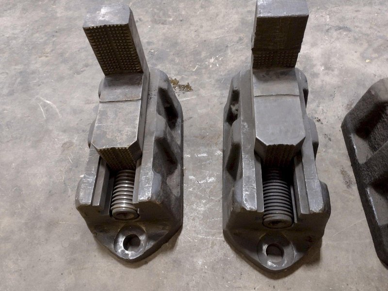 14&quot; SET OF 4 BORING MILL CHUCK JAWS: STOCK #18013