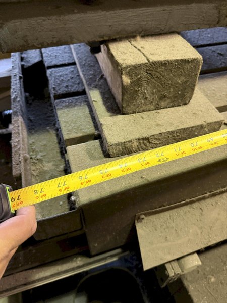 4.33" KURAKI KBT-1101P HORIZONTAL BORING MILL. STOCK #0651526