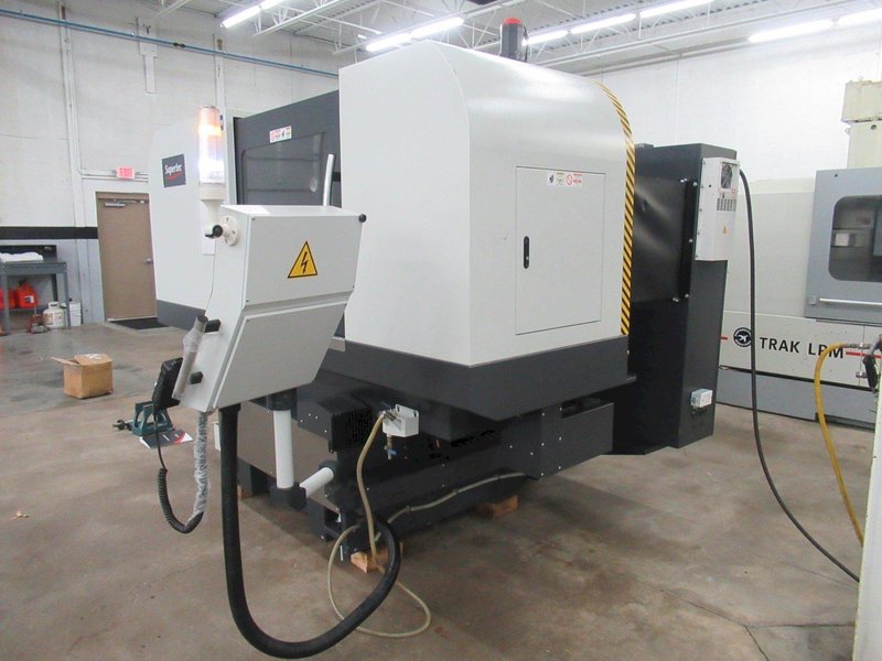 Supertec EASY-2032CNC CNC Surface Grinder w/Fanuc 0i-MF, 20"x32" Fine Pole Chuck, Full Enclosure, Coolant System w/Magnetic Separator &amp; Paper Filtration, Approx. 500 HOURS!