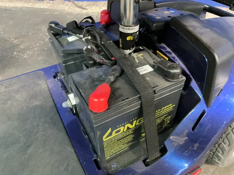 Pride Mobility Products  400 Lbs  Electric Riding Scooter - 710 Va