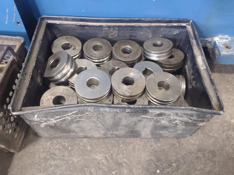 1/4&quot; PATTERSON MODEL #1975 WIRE STRAIGHTENER &amp; CUTOFF MACHINE: STOCK #0318922