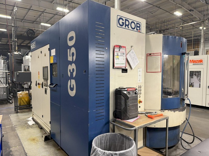 2012 Grob G350 Used 5-Axis Used CNC Horizontal Machining Center For Sale