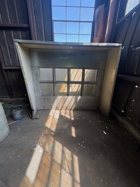 OPEN FACE PAINT / DUST BOOTH STOCK# 4115