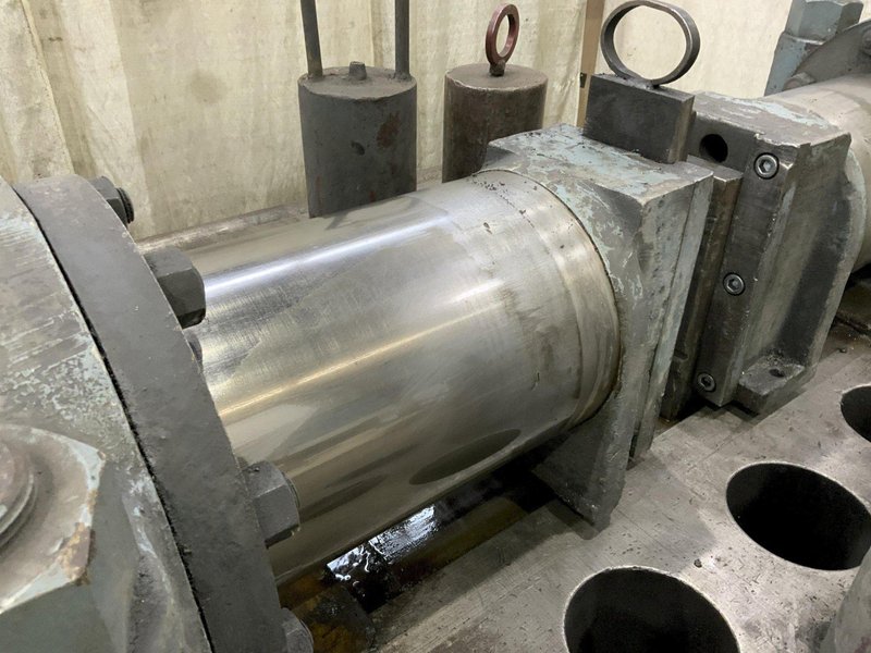 300 TON WATSON-STILLMAN HORIZONTAL DOUBLE RAM CAMBERING MACHINE: STOCK #80725