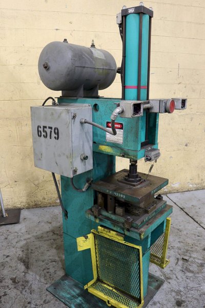 15 TON PRESSOTECHNIK HYDRAULIC C FRAME PRESS: STOCK #59608