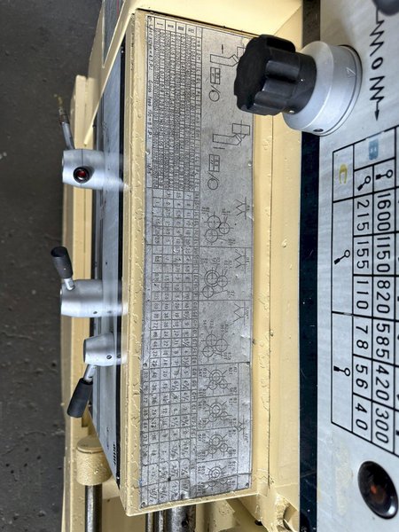 16&quot; X 60&quot; JET MODEL 1660-3PGH ENGINE LATHE. STOCK # 0641323.