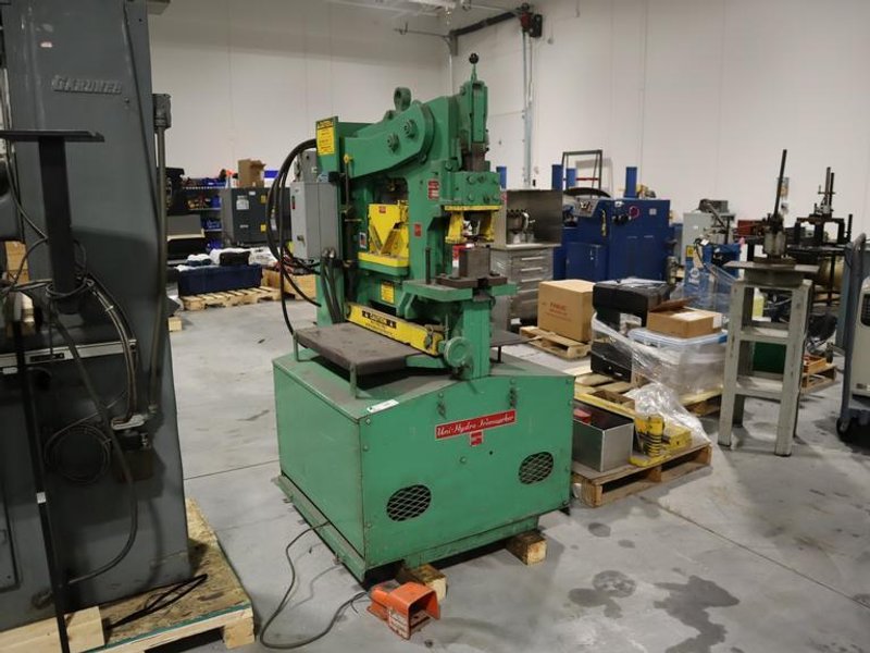 Uni-Hydro 66-24 Hydraulic Press Brake – 66 Ton x 24" Capacity- Auction Item