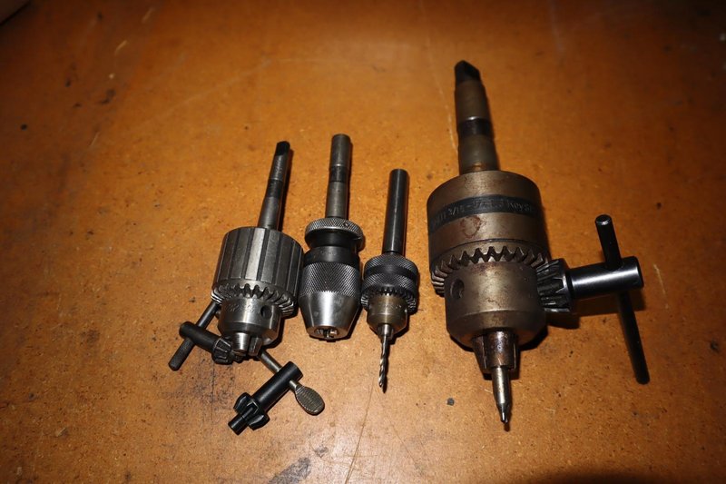 Assorted Drill Chucks- Auction Item