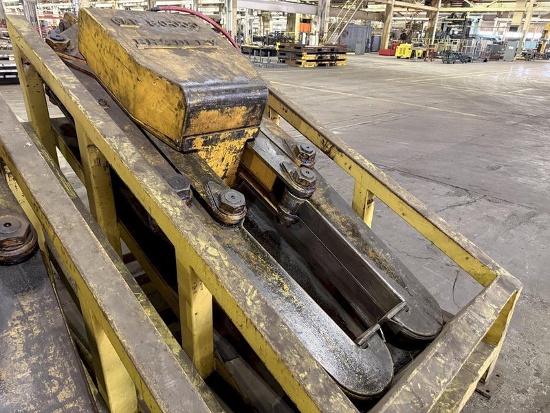 40 TON (80,000 LBS) BRADLEY ADJUSTABLE TELESCOPING COIL LIFTING GRAB TONGS: STOCK #23557