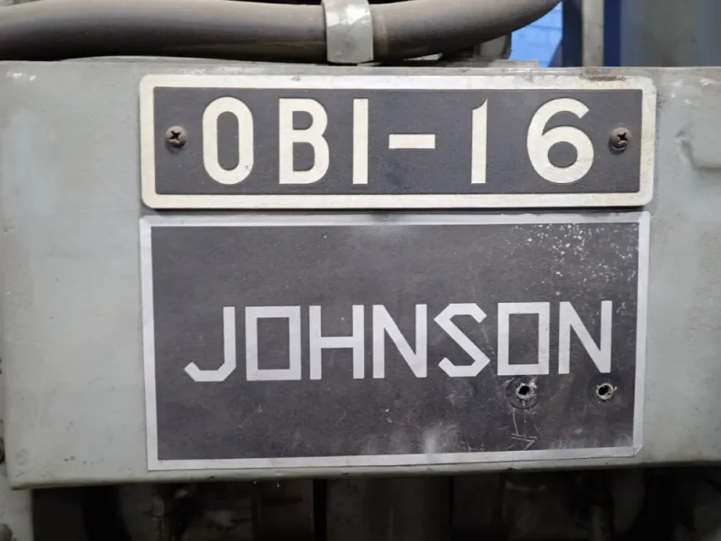 JOHNSON 16" X 10" 16-TON OBI PRESS   -  OBI-16