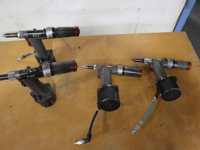 Pop ProSet 1600 Pneumatic Rivet Guns (4)- Auction Item