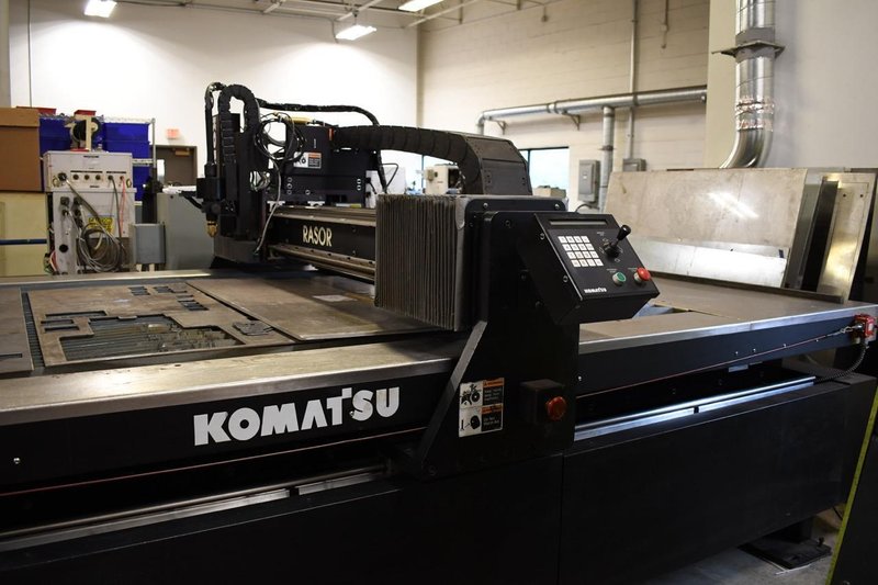 5′ x 10′ Komatsu Rasor KCR1251 Plasma, 1999 – Factory Rebuilt