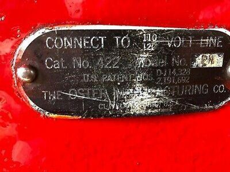 Oster Pipe and Bolt Thread Threader Machine STOCK#2846