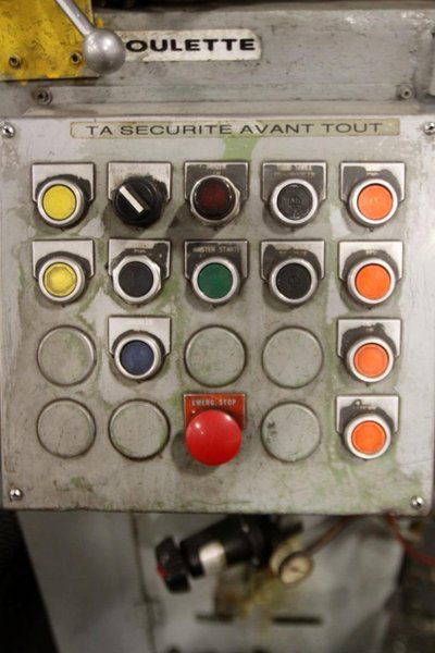 20000# X 42&#039; X .060&#039; AUTOMATIC FEED COIL REEL, CAR, &amp; STRAIGHTENER: #64