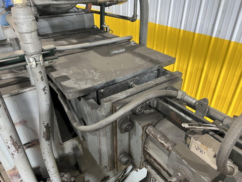 12&quot; X 12&quot; LOGEMANN MODEL #1212 HYDRAULIC SCRAP METAL BALER / BRIQUETTER: STOCK #11504