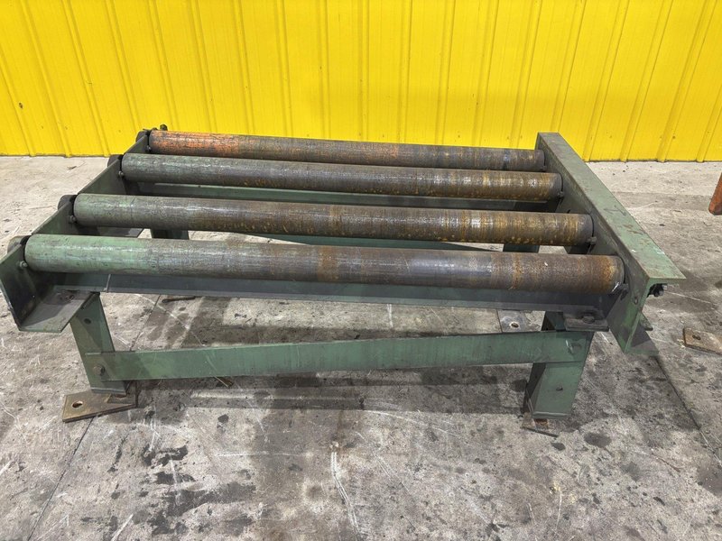 100' X 54" PEDDINGHAUS POWERED ROLLER CONVEYOR. STOCK # 0113626