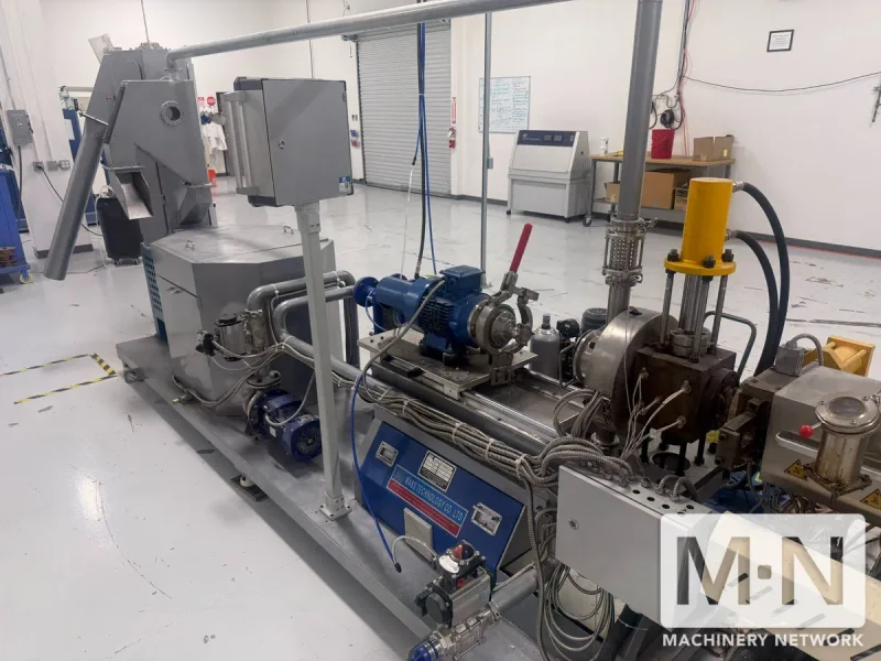 35 MM ZHANG JI GANG TWIN SCREW PELLETIZING EXTRUSION LINE  MFG 2022