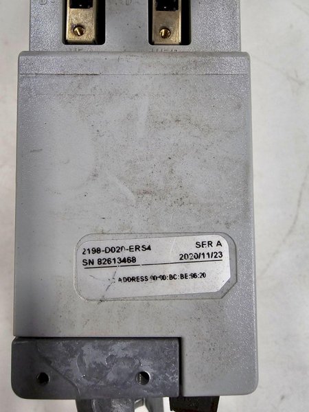 ALLEN BRADLEY KIETIX 5700 2198-D020-ERS4 DUAL AXIS INVERTER USED