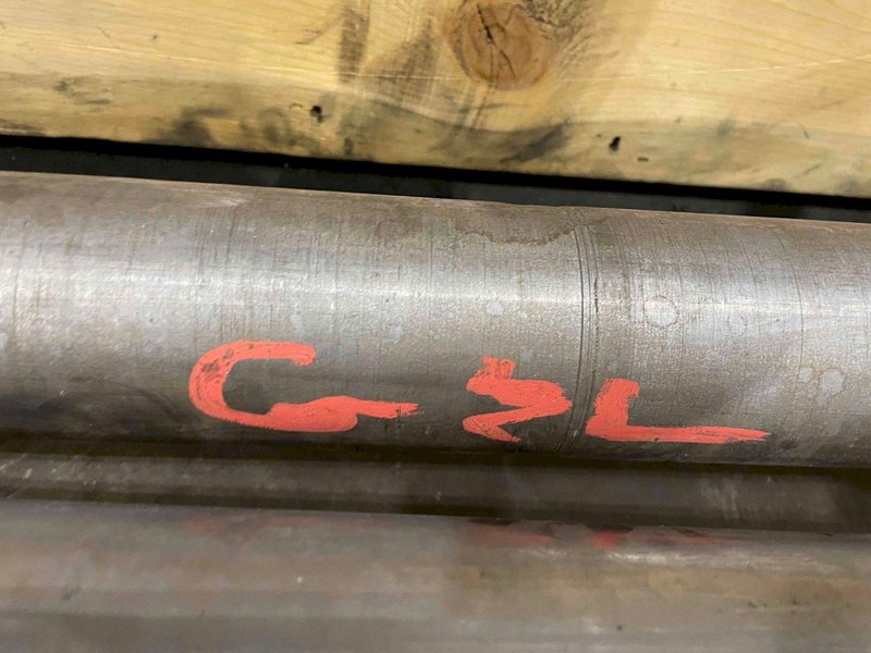 Used, 110-1/2&quot; x 3&quot; Diameter Boring Bar